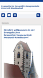 Mobile Screenshot of evkirche-peterzell.de